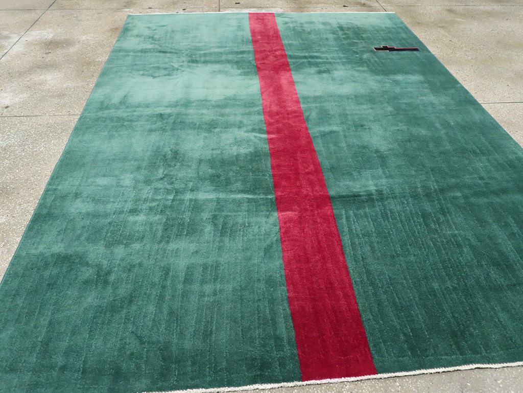 Vintage Turkish Anatolian Room Size Carpet, No.31189 - Staging