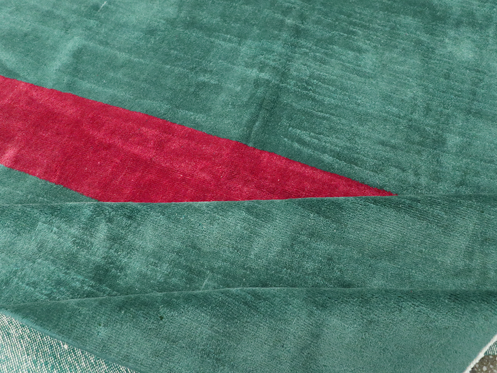 Vintage Turkish Anatolian Room Size Carpet, No.31189 - Staging