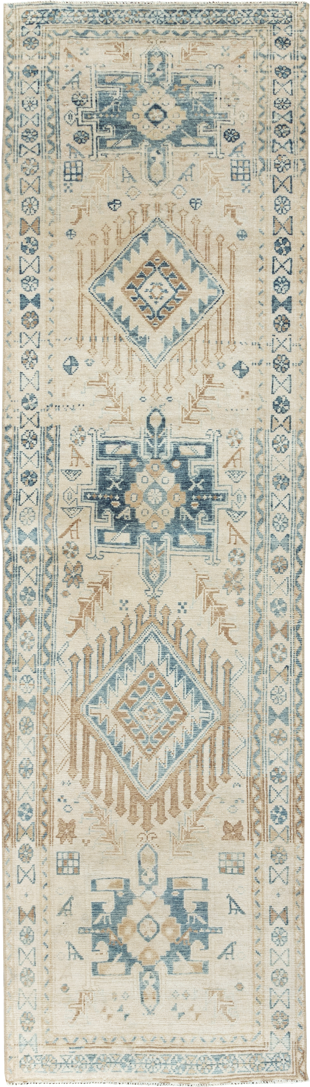 Vintage Persian Karajeh Runner, No.31201 - Staging