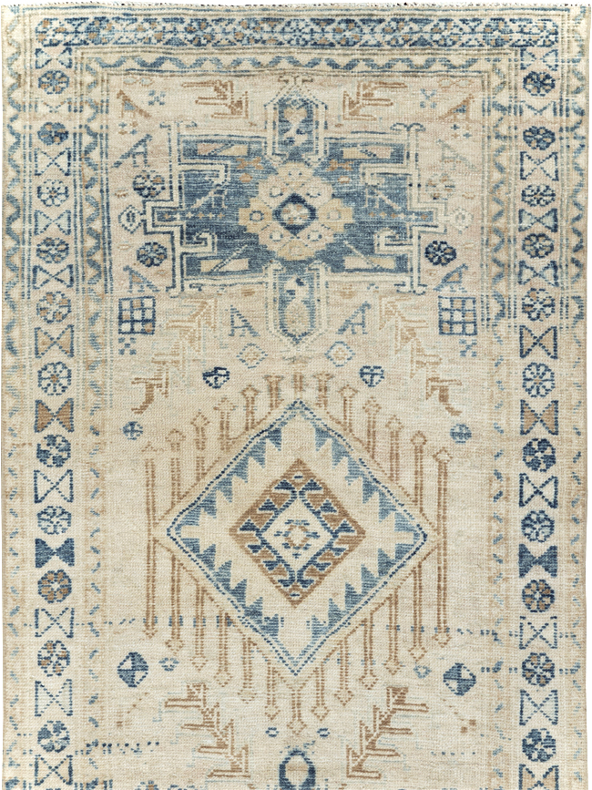 Vintage Persian Karajeh Runner, No.31201 - Staging