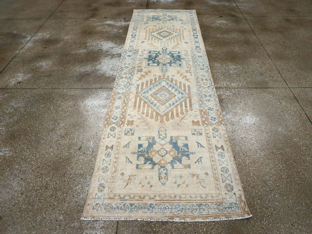 Vintage Persian Karajeh Runner, No.31201 - Staging