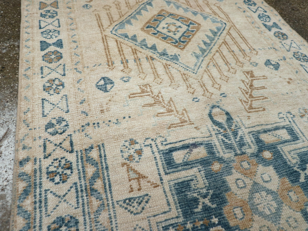 Vintage Persian Karajeh Runner, No.31201 - Staging