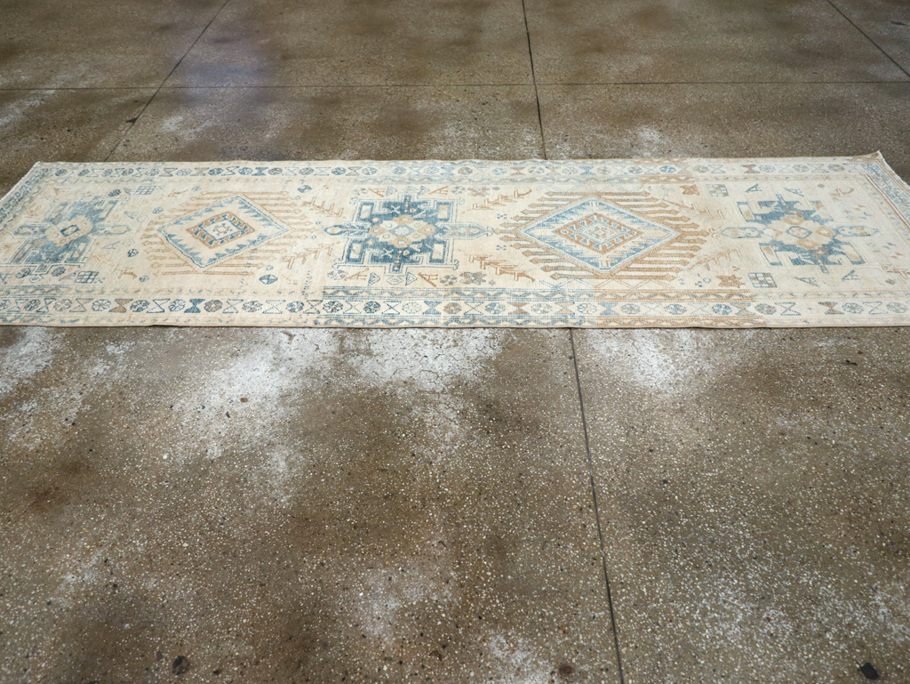 Vintage Persian Karajeh Runner, No.31201 - Staging