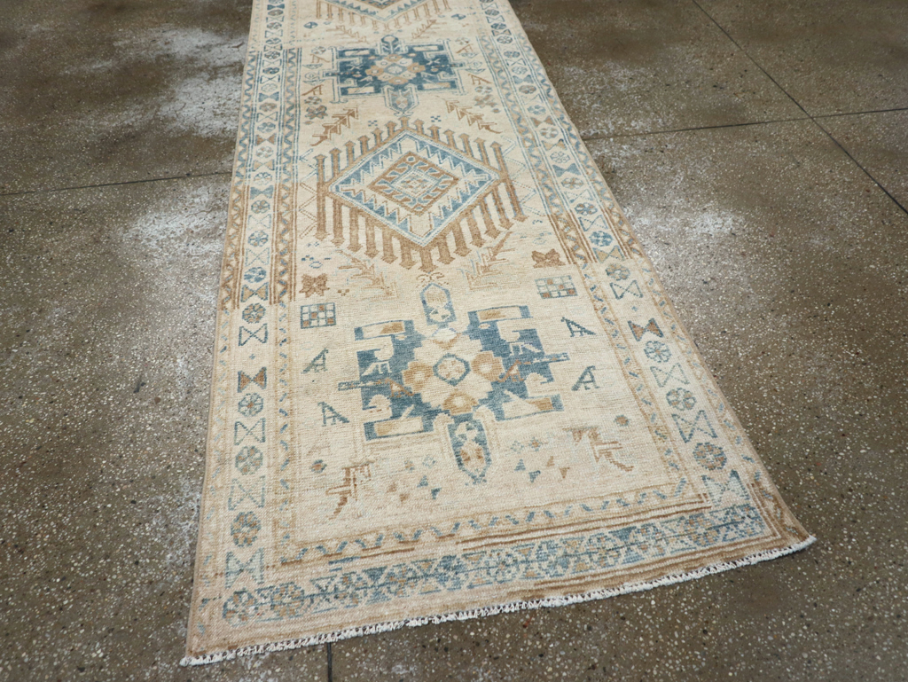 Vintage Persian Karajeh Runner, No.31201 - Staging