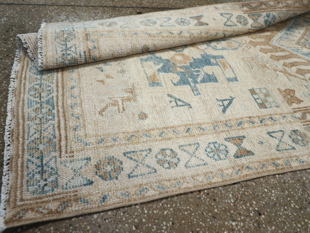 Vintage Persian Karajeh Runner, No.31201 - Staging