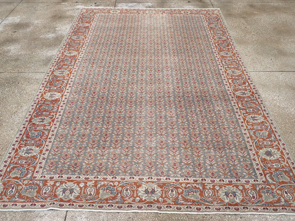 Vintage Turkish Sivas Carpet, No.31204 - Staging