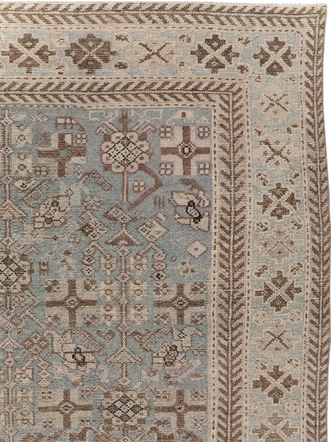 Antique Persian Malayer Long Gallery Carpet, No.31216 - Staging