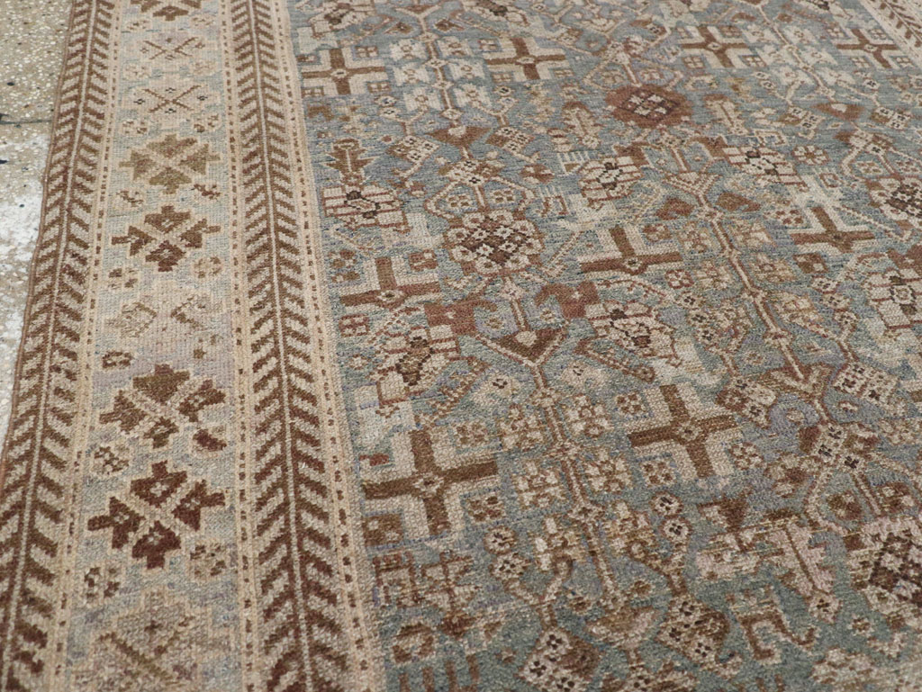 Antique Persian Malayer Long Gallery Carpet, No.31216 - Staging
