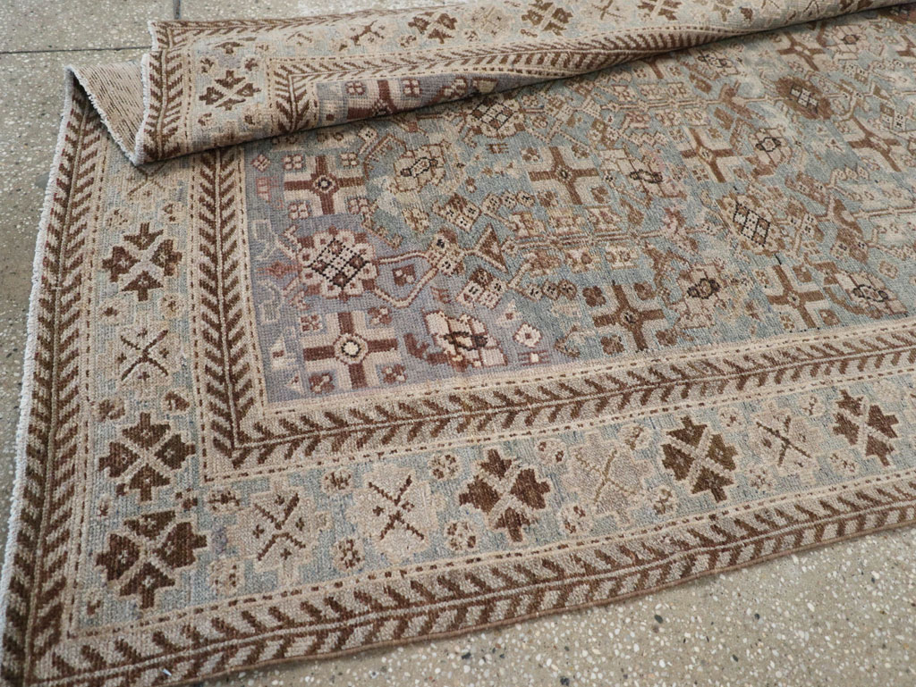 Antique Persian Malayer Long Gallery Carpet, No.31216 - Staging