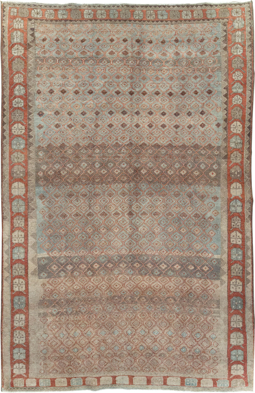 Vintage Persian Veece Accent Carpet, No.31228 - Staging