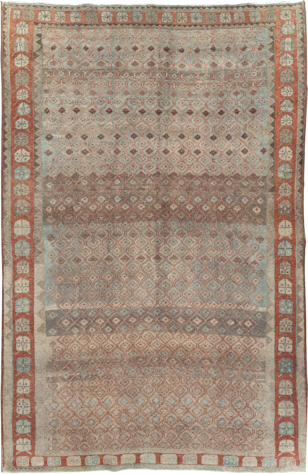 Vintage Persian Veece Accent Carpet, No.31228 - Staging