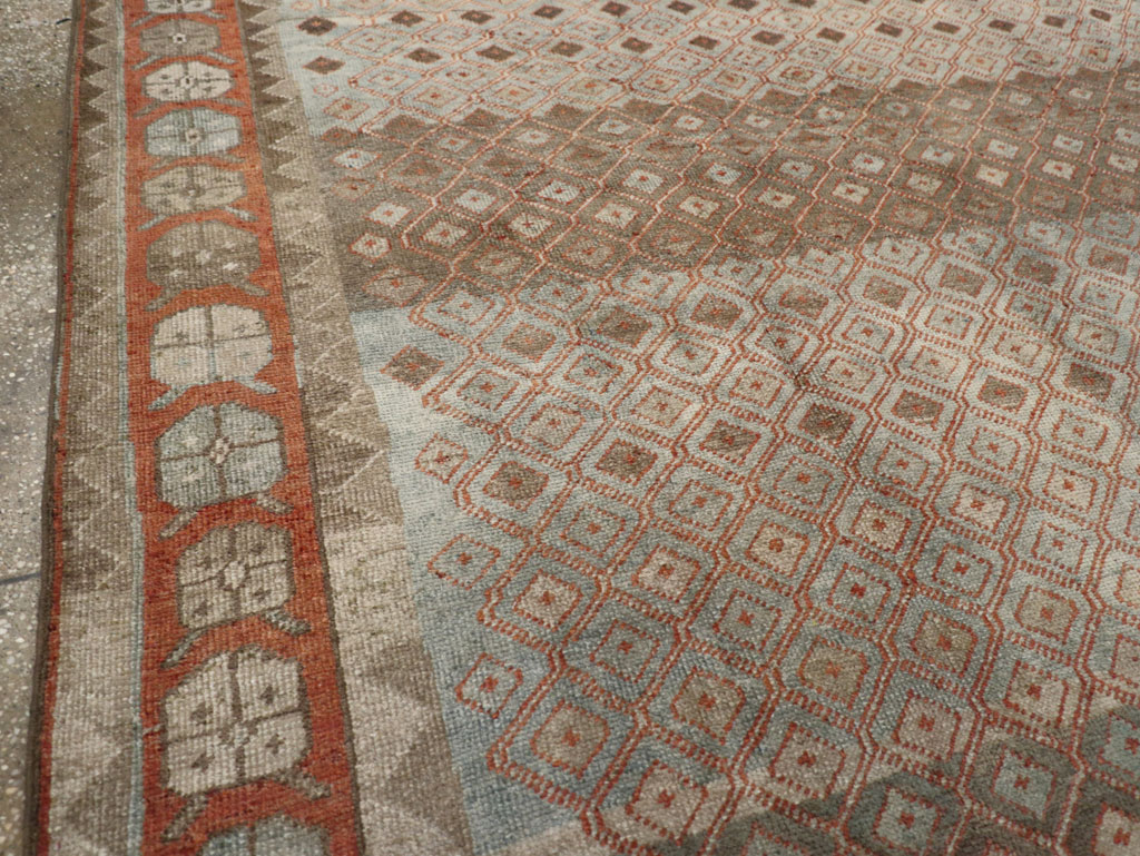 Vintage Persian Veece Accent Carpet, No.31228 - Staging