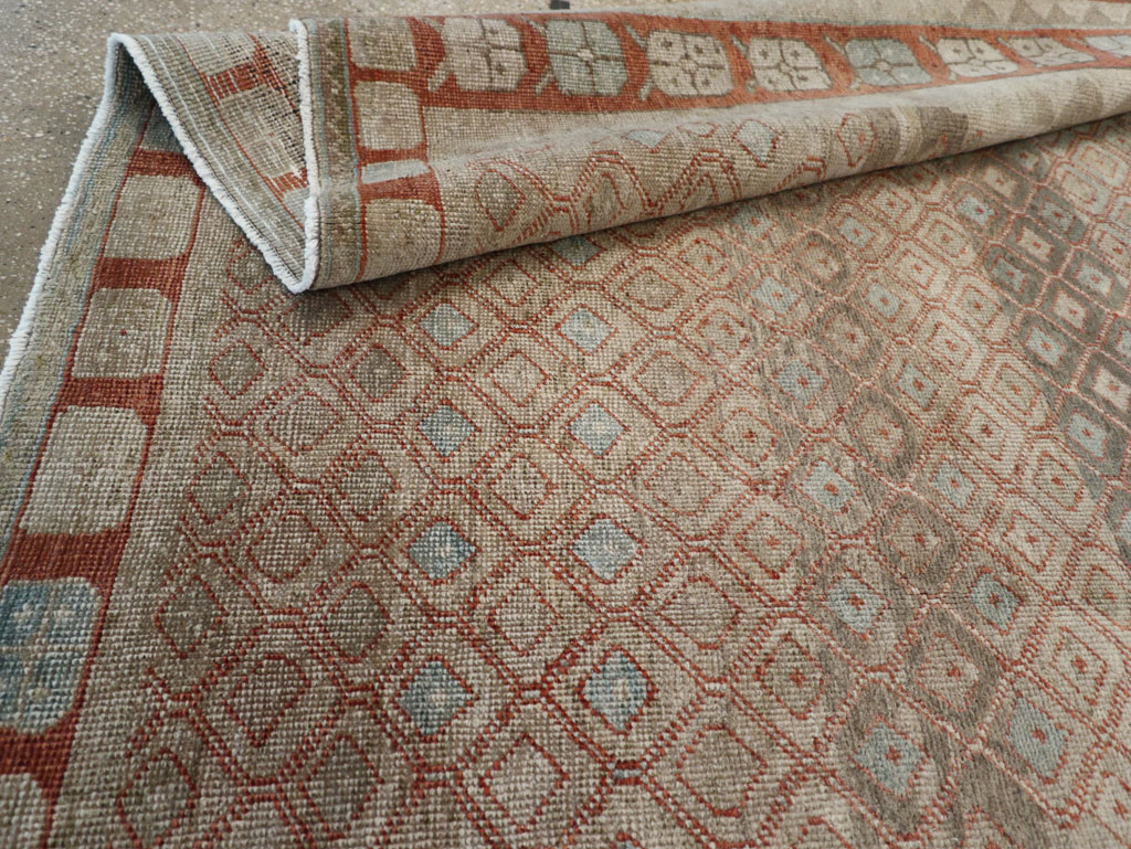 Vintage Persian Veece Accent Carpet, No.31228 - Staging