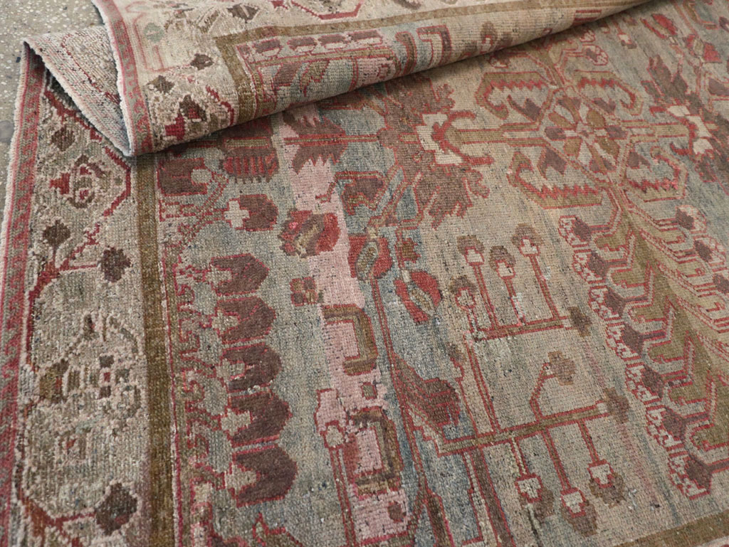 Antique Persian Bakhtiari Gallery Rug, No.31231 - Staging