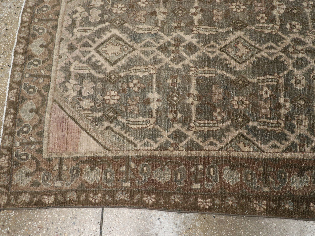 Vintage Persian Malayer Runner, No.31233 - Staging