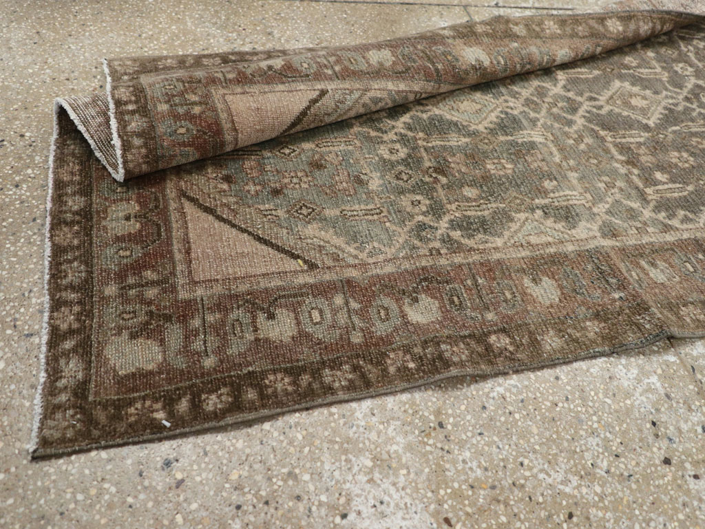 Vintage Persian Malayer Runner, No.31233 - Staging
