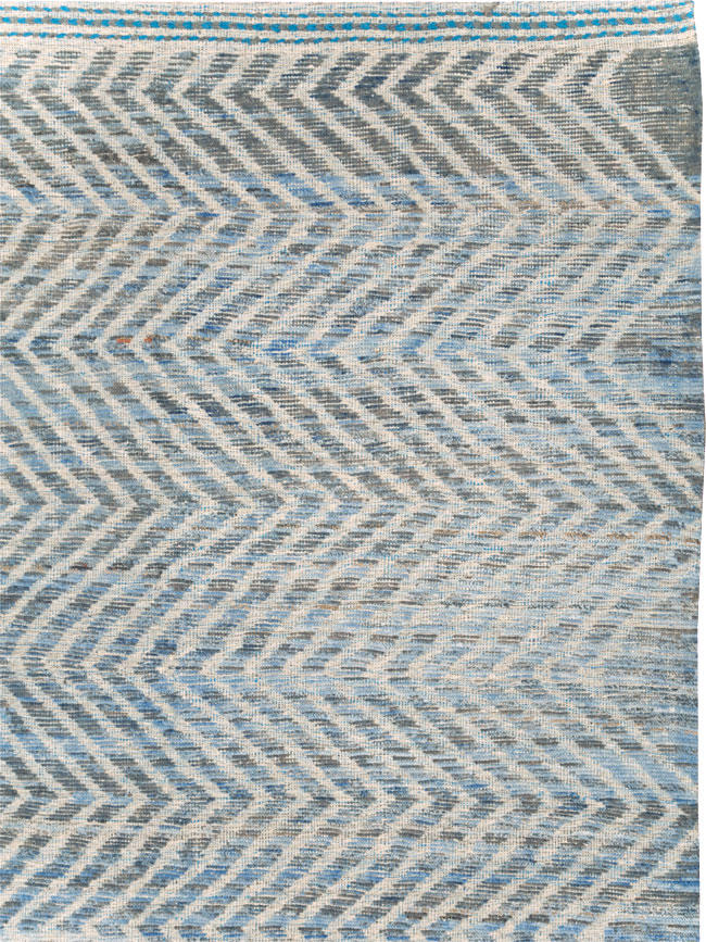 Modern Turkish Flatweave, No.31240 - Staging