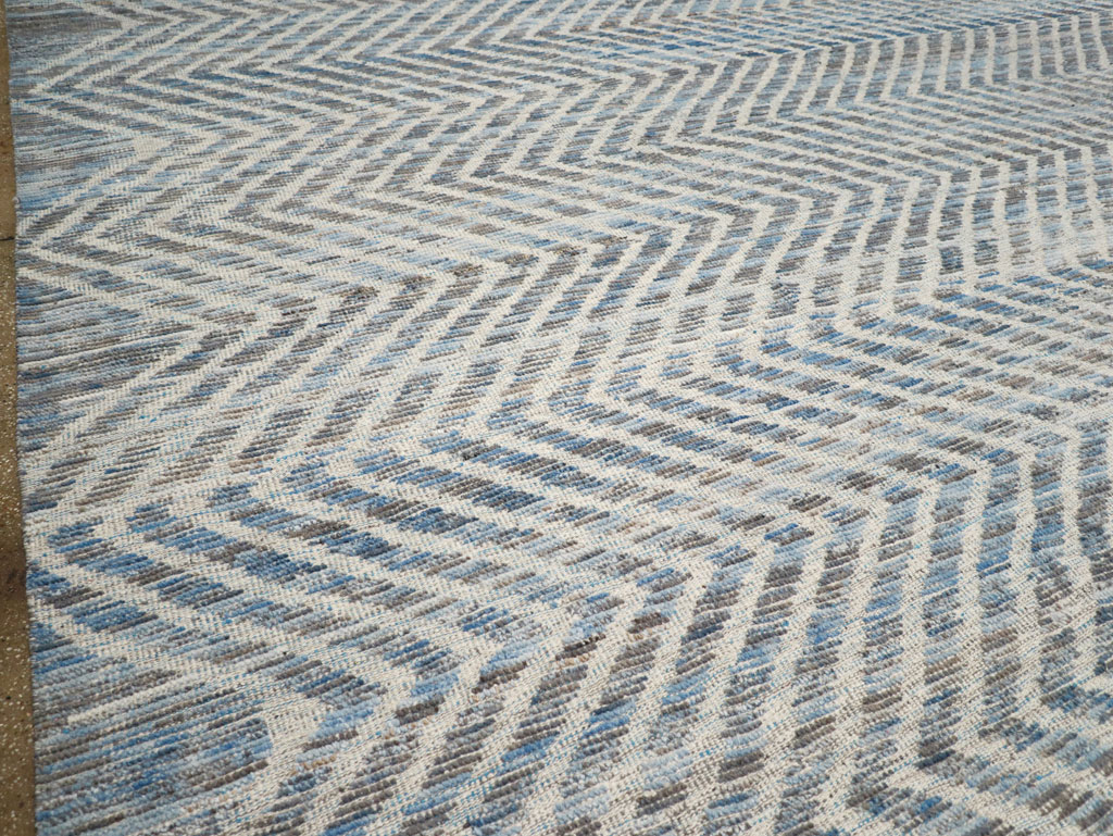 Modern Turkish Flatweave, No.31240 - Staging