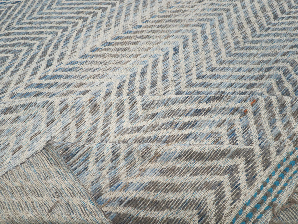 Modern Turkish Flatweave, No.31240 - Staging