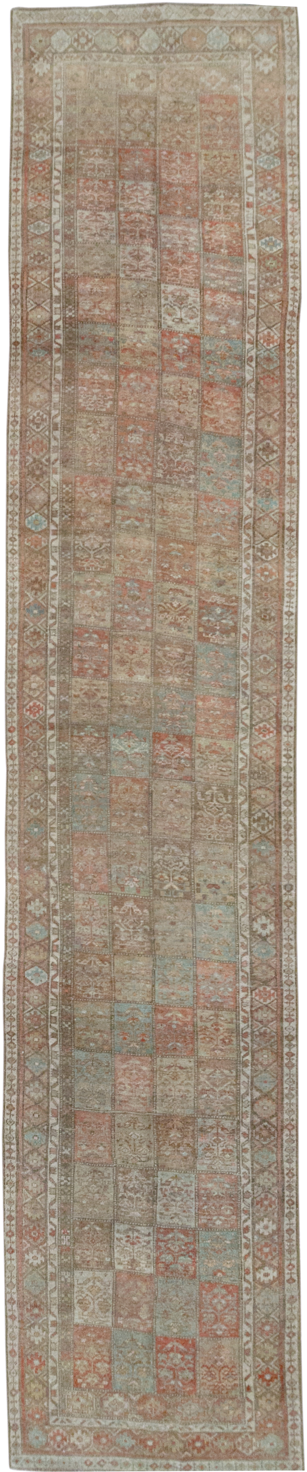 Antique Persian Kurd Bidjar Long Runner, No.31255 - Staging