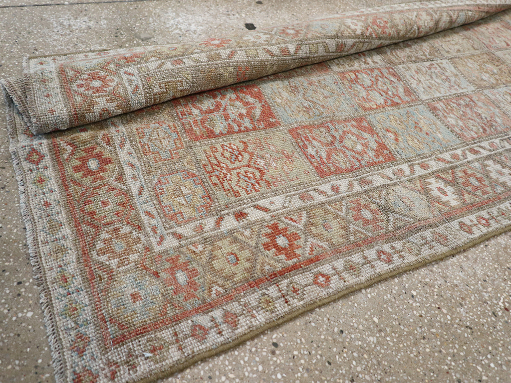 Antique Persian Kurd Bidjar Long Runner, No.31255 - Staging