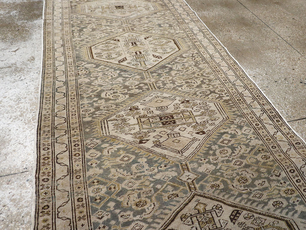 Vintage Persian Malayer Runner, No.31257 - Staging