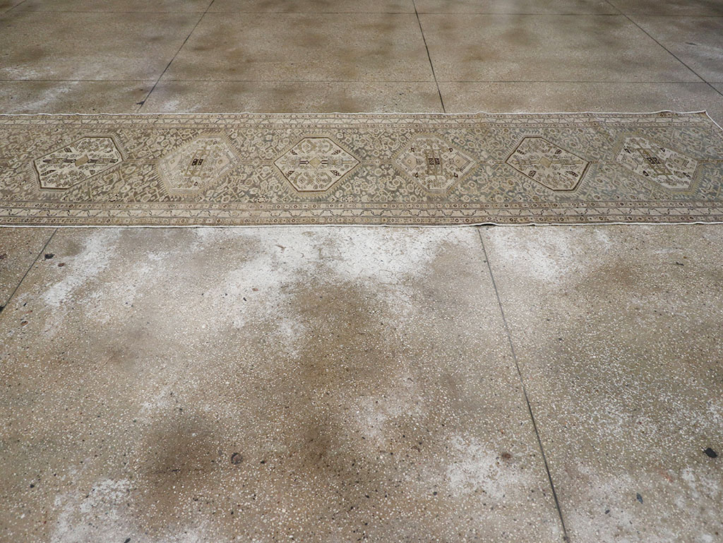 Vintage Persian Malayer Runner, No.31257 - Staging