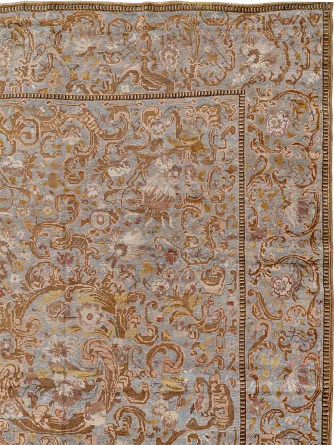 Antique Caucasian Karabagh Long and Narrow Carpet, No.31259 - Staging