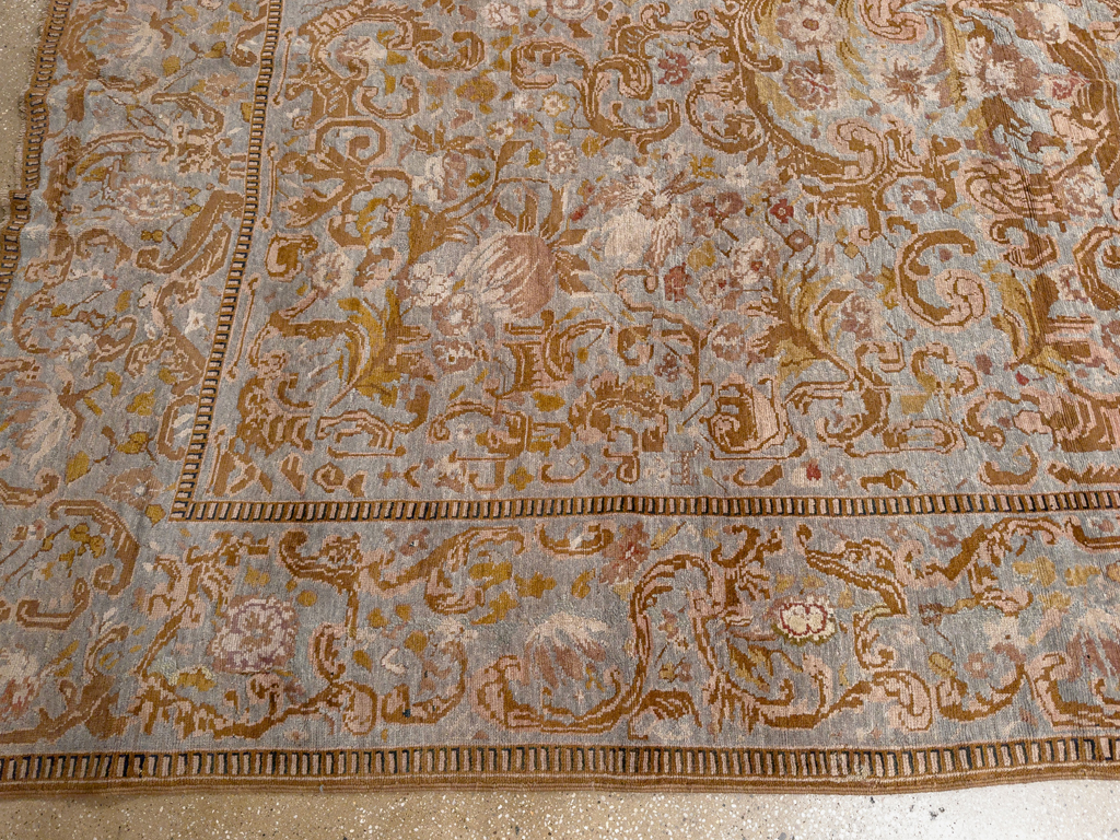 Antique Caucasian Karabagh Long and Narrow Carpet, No.31259 - Staging