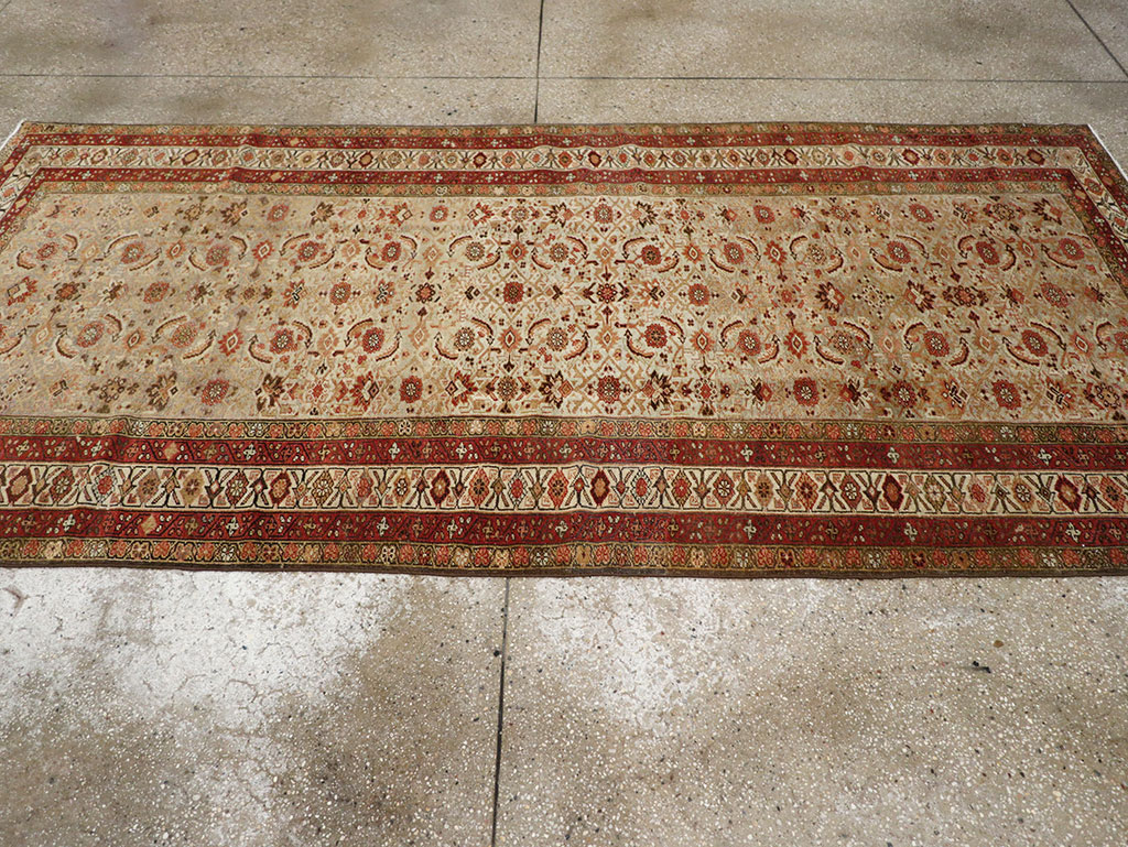 Antique Persian Kurdish Accent Rug, No.31261 - Staging