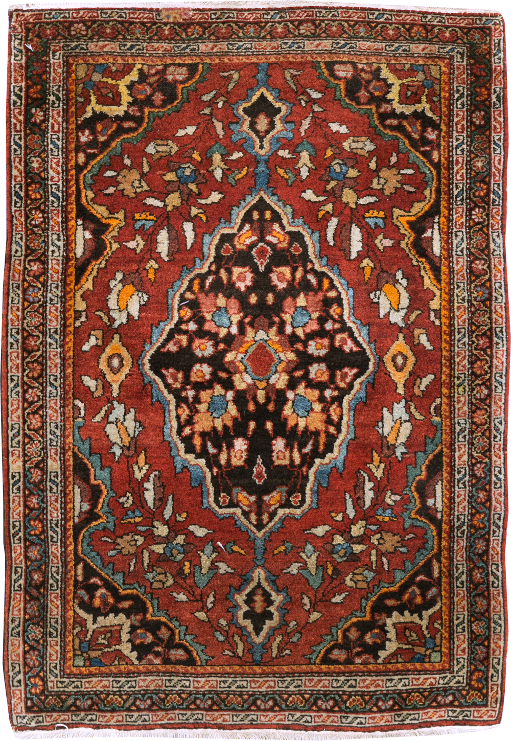 Antique Persian Tabriz Haji Jalili Rug, No.31262 - Staging