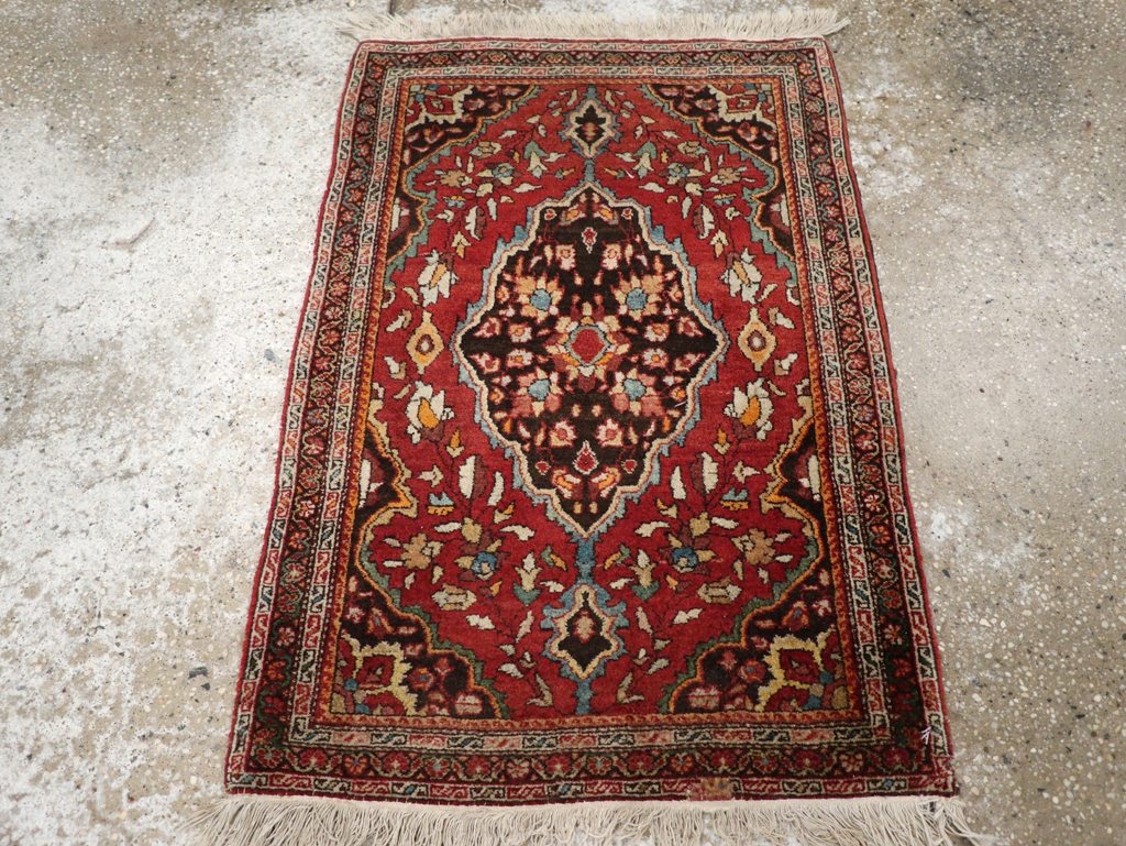 Antique Persian Tabriz Haji Jalili Rug, No.31262 - Staging