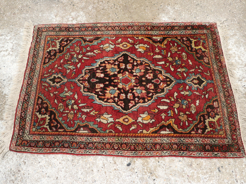 Antique Persian Tabriz Haji Jalili Rug, No.31262 - Staging