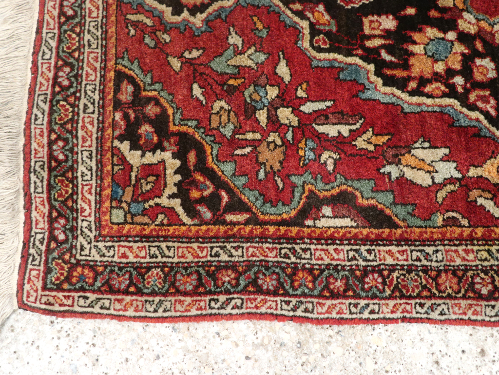 Antique Persian Tabriz Haji Jalili Rug, No.31262 - Staging