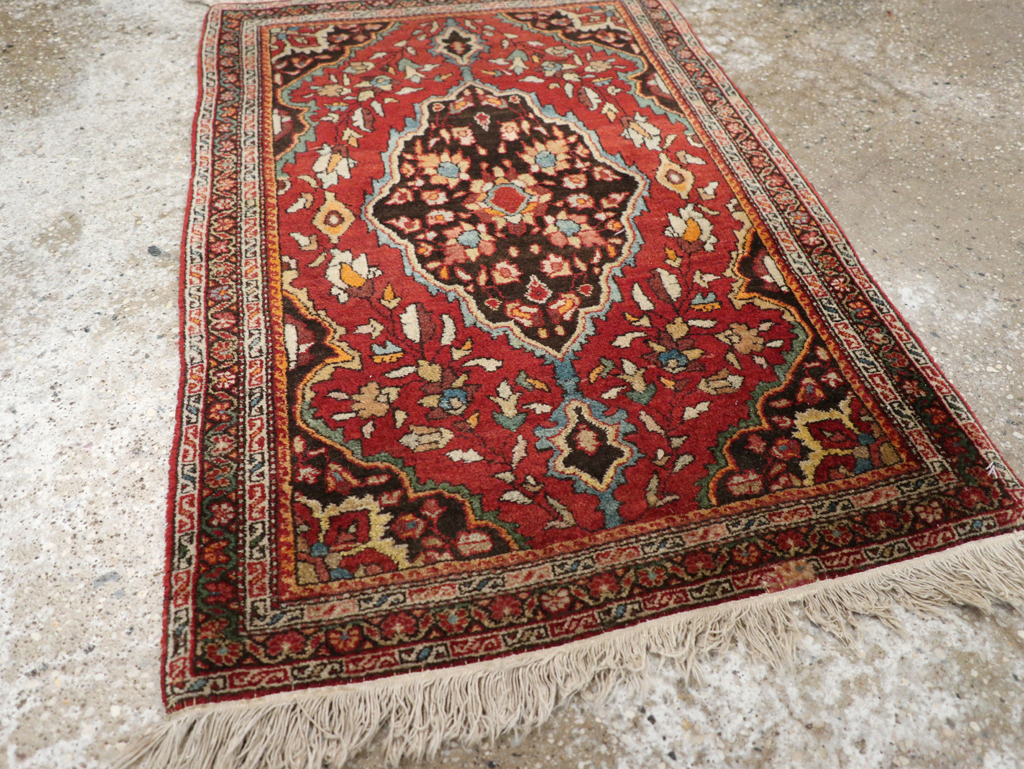 Antique Persian Tabriz Haji Jalili Rug, No.31262 - Staging