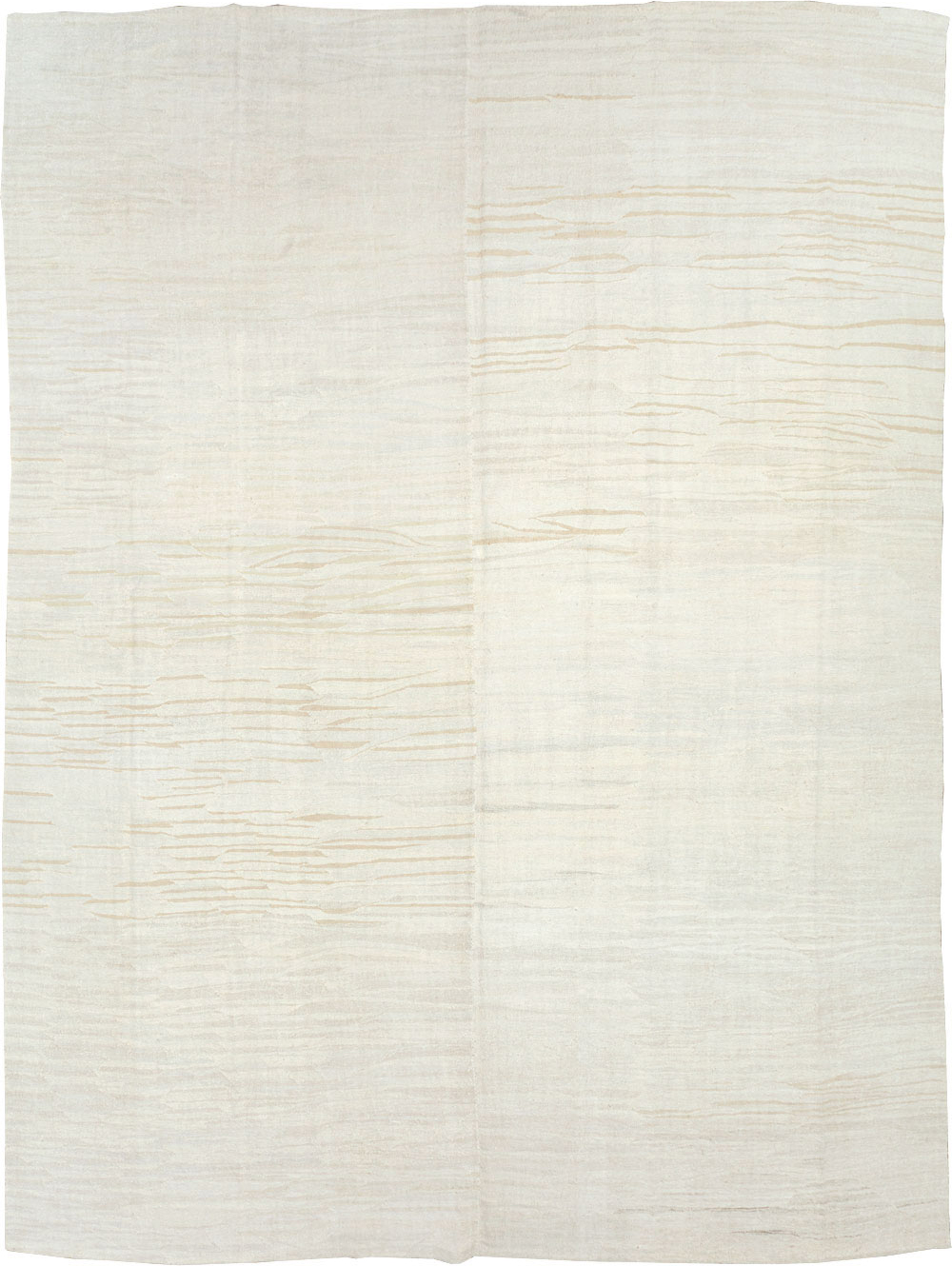 Vintage Turkish Flatweave Kilim Oversize Carpet, No.31267 - Staging