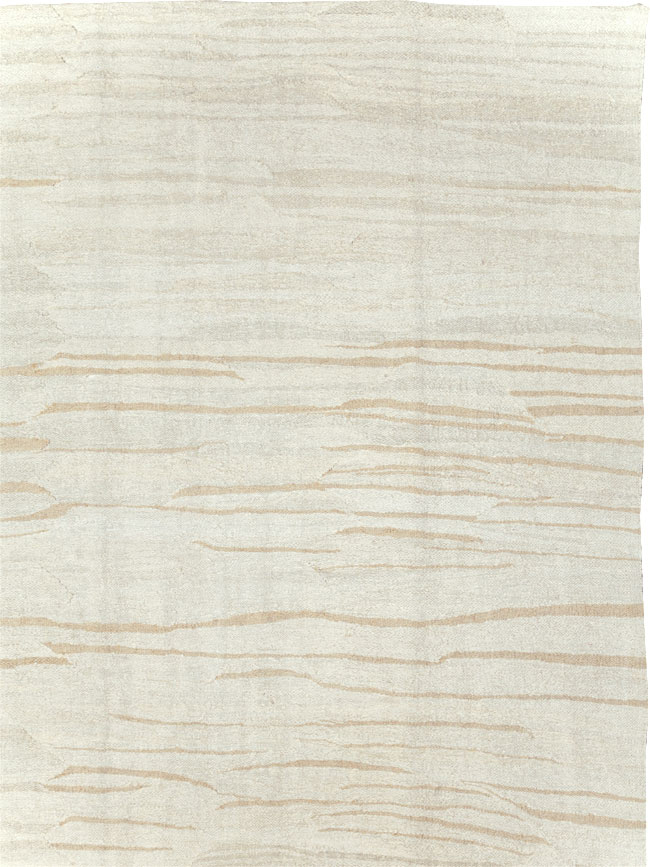 Vintage Turkish Flatweave Kilim Oversize Carpet, No.31267 - Staging