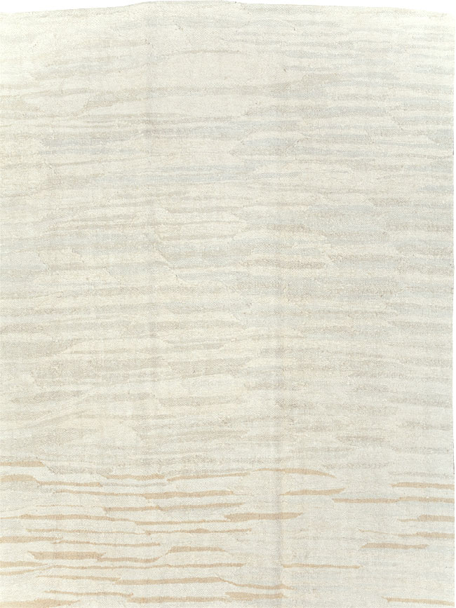 Vintage Turkish Flatweave Kilim Oversize Carpet, No.31267 - Staging