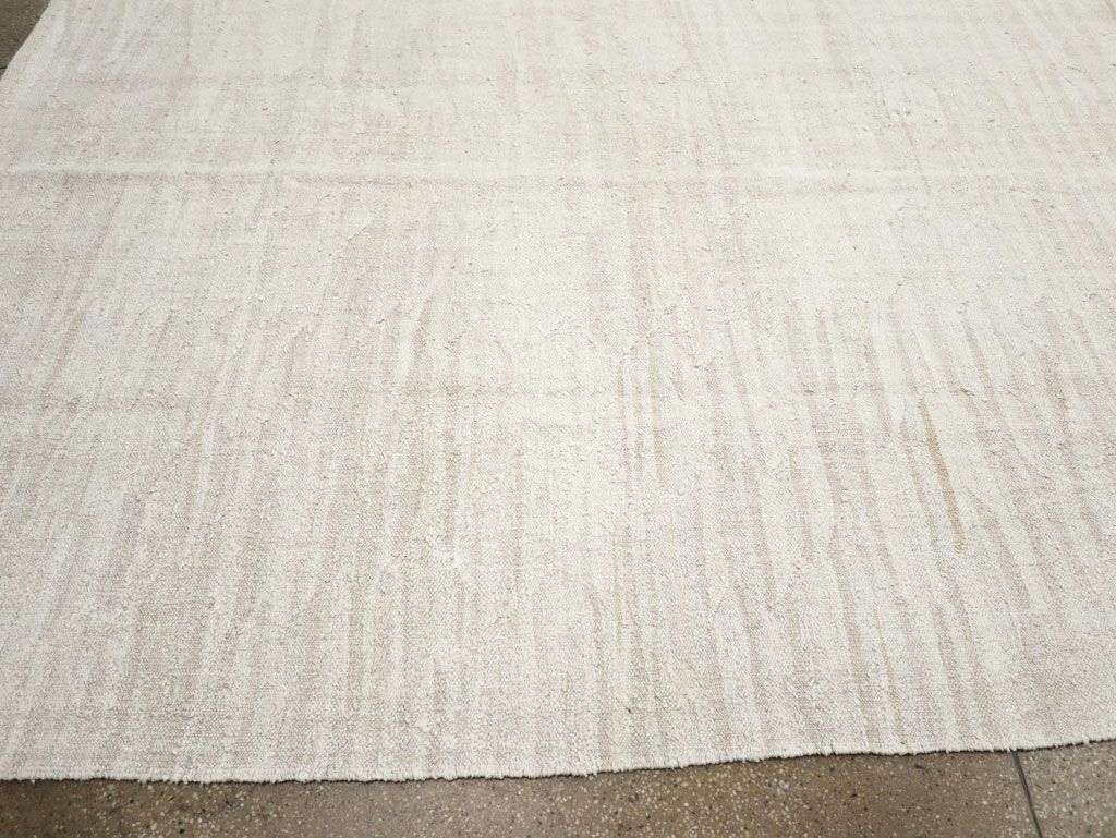 Vintage Turkish Flatweave Kilim Oversize Carpet, No.31267 - Staging