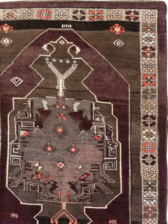 Vintage Turkish Anatolian Large Room Size Carpet, No.31269 - Staging