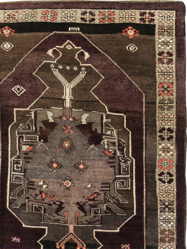 Vintage Turkish Anatolian Large Room Size Carpet, No.31269 - Staging