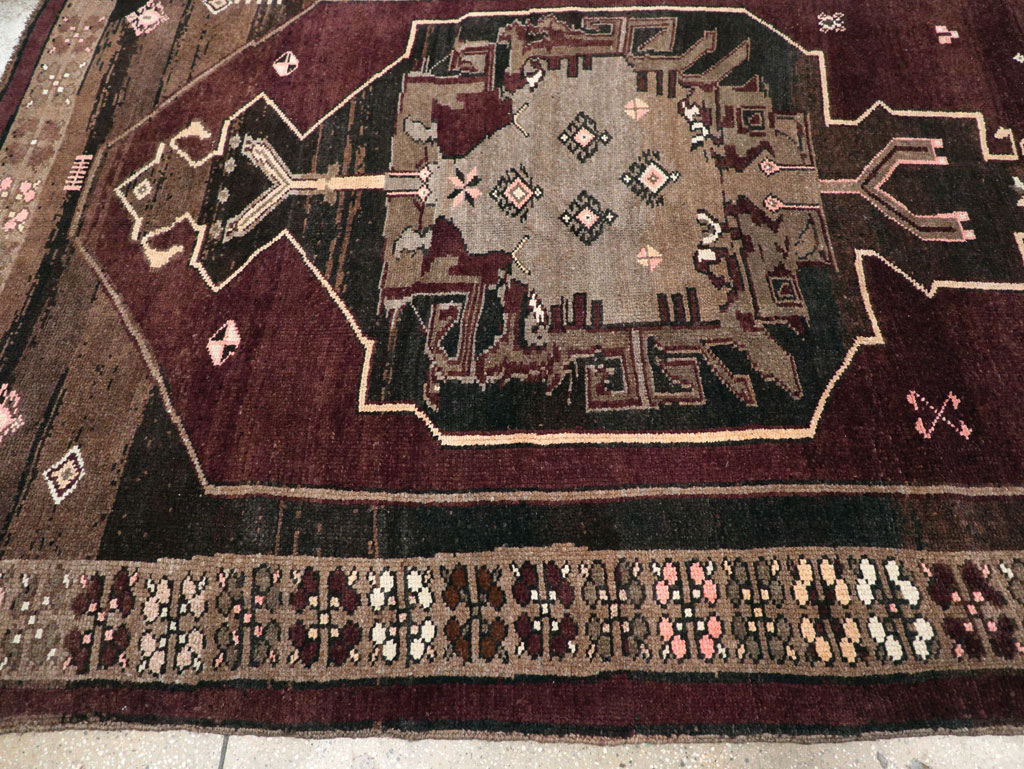 Vintage Turkish Anatolian Large Room Size Carpet, No.31269 - Staging