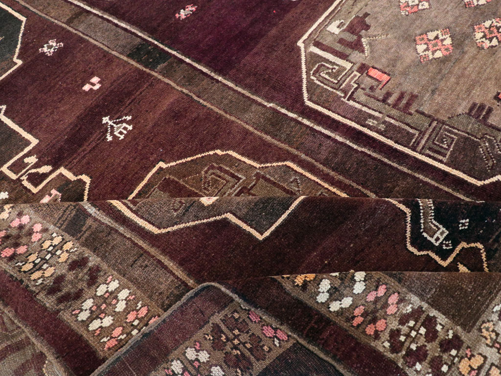 Vintage Turkish Anatolian Large Room Size Carpet, No.31269 - Staging