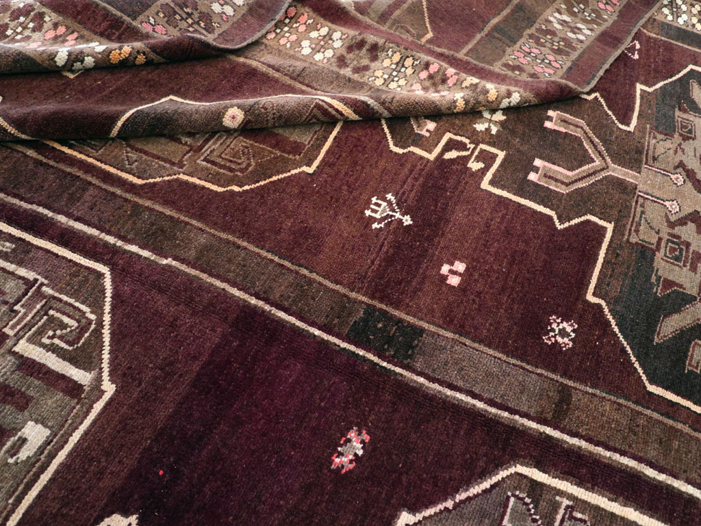 Vintage Turkish Anatolian Large Room Size Carpet, No.31269 - Staging