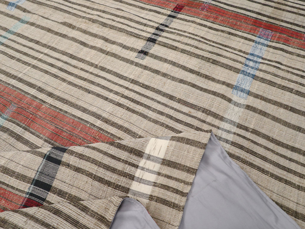 Vintage Turkish Flatweave, No.31282 - Staging