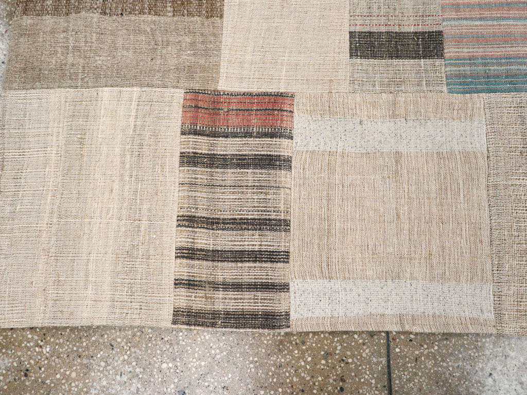 Vintage Turkish Flatweave Runner, No.31310 - Staging