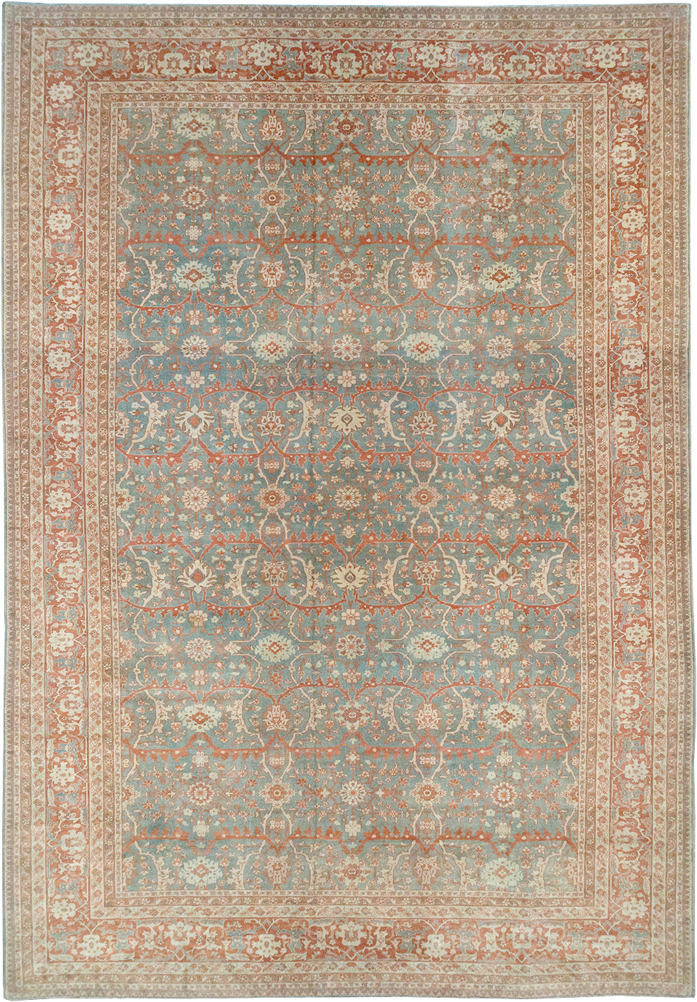 Vintage Turkish Sivas Large Room Size Carpet, No.31317 - Staging