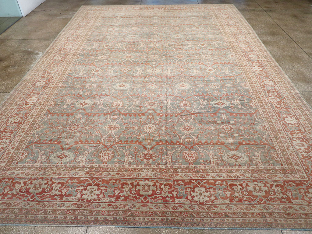 Vintage Turkish Sivas Large Room Size Carpet, No.31317 - Staging