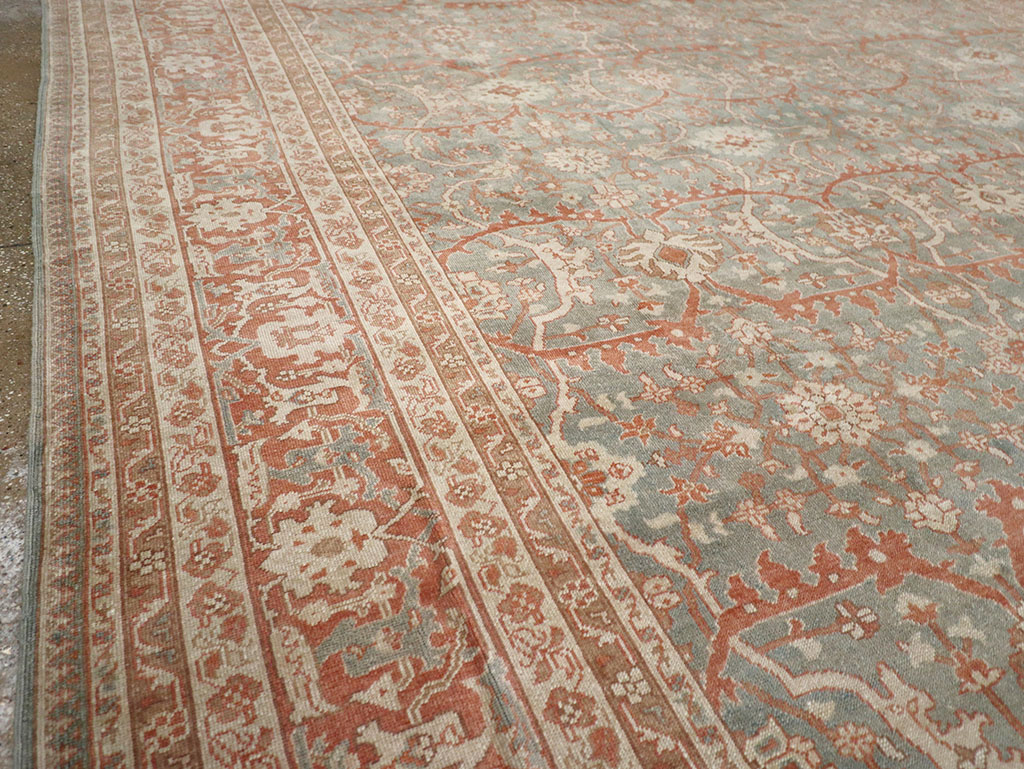 Vintage Turkish Sivas Large Room Size Carpet, No.31317 - Staging
