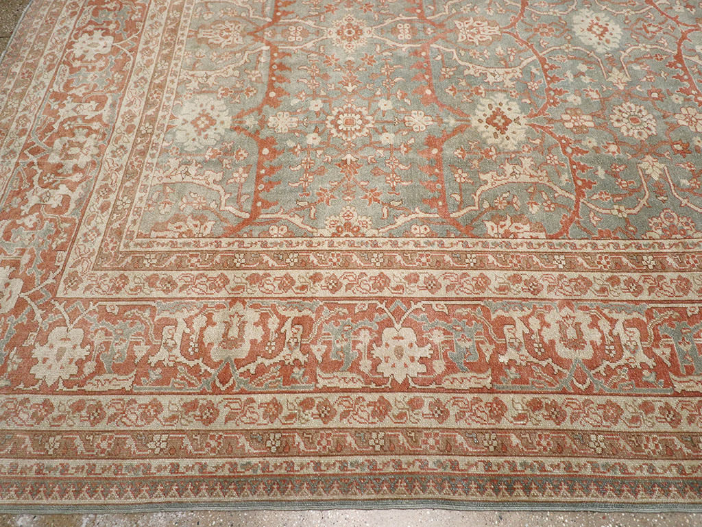 Vintage Turkish Sivas Large Room Size Carpet, No.31317 - Staging